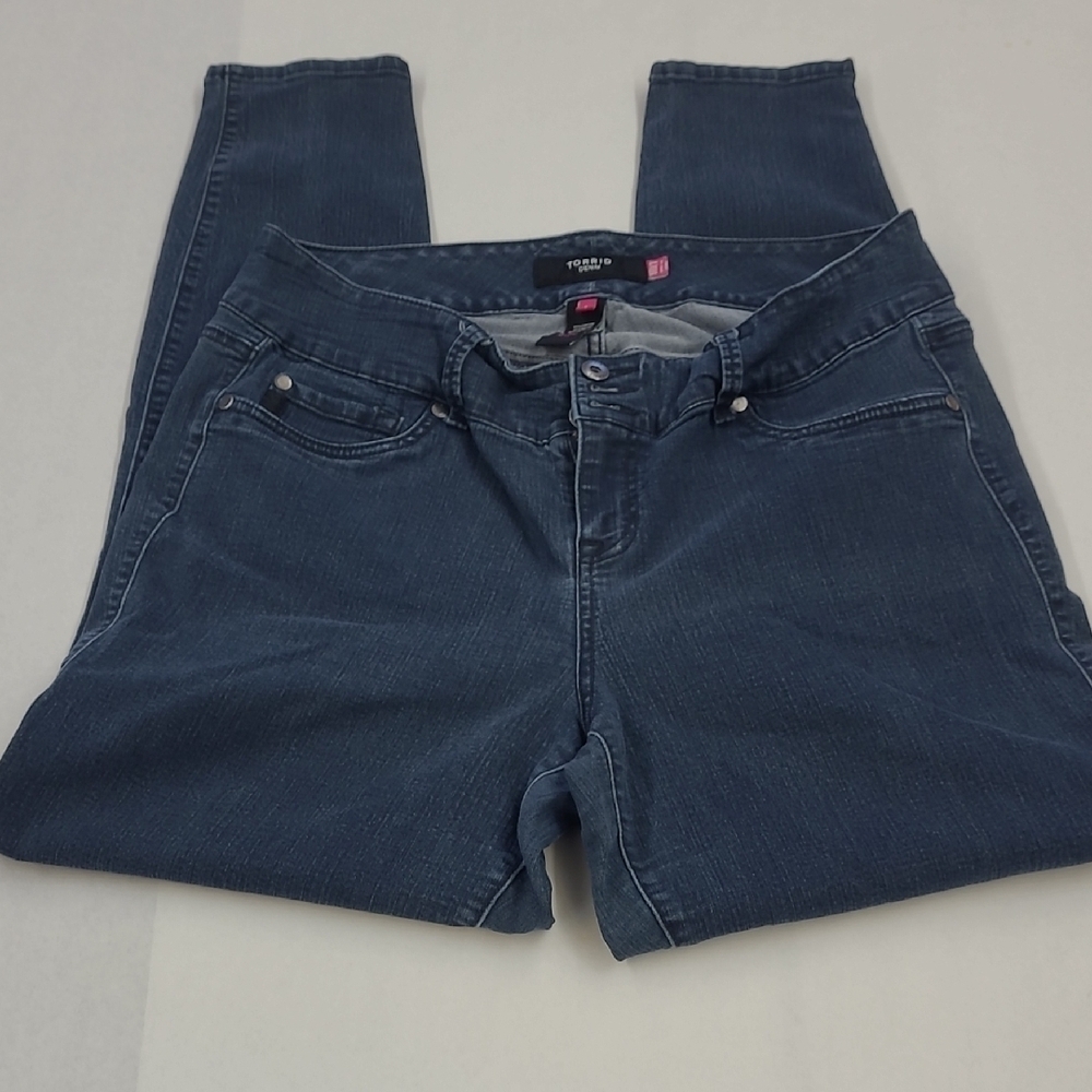 Torrid Stylish Blue Denim Stretchy Jeans Size 18XT